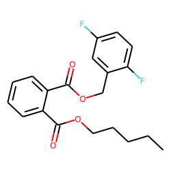 Phthalic acid, 2,5-difluorobenzyl pentyl ester