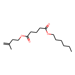 Glutaric acid, hexyl 3-methylbut-3-enyl ester