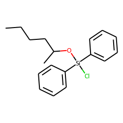 Silane, chlorodiphenyl(hex-2-yloxy)-