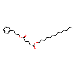 Glutaric acid, 3-phenylpropyl tridecyl ester