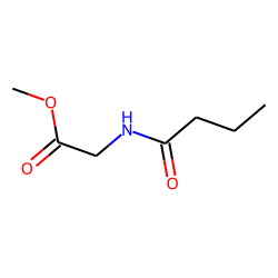 n-Butyrylglycine, methyl ester