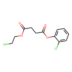 Succinic acid, 2-chlorophenyl 2-chloroethyl ester
