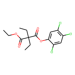 Diethylmalonic acid, ethyl 2,4,5-trichlorophenyl ester