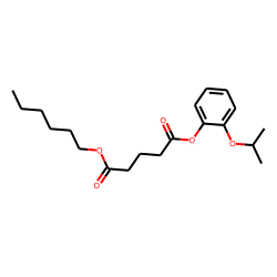 Glutaric acid, hexyl 2-isopropoxyphenyl ester