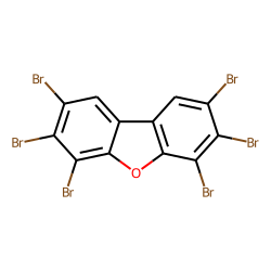 2,3,4,6,7,8-hexabromo-dibenzofuran