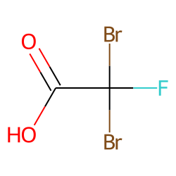 Dibromofluoroacetic acid