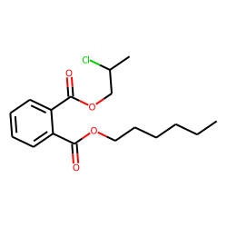 Phthalic acid, 2-chloropropyl hexyl ester