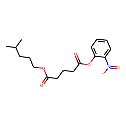 Glutaric acid, isohexyl 2-nitrophenyl ester