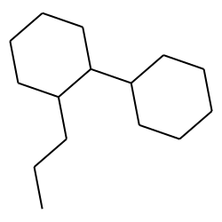 1,1'-Bicyclohexyl, 2-propyl-, trans-