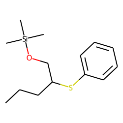 2-mercaptophenyl-1-pentanol, TMS