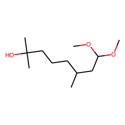 2-Octanol, 8,8-dimethoxy-2,6-dimethyl-