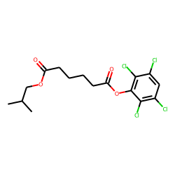 Adipic acid, isobutyl 2,3,5,6-tetrachlorophenyl ester