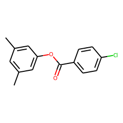 4-Chlorobenzoic acid, 3,5-dimethylphenyl ester
