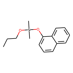 Silane, dimethyl(2-naphthoxy)propoxy-