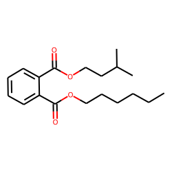 Phthalic acid, hexyl 3-methylbutyl ester