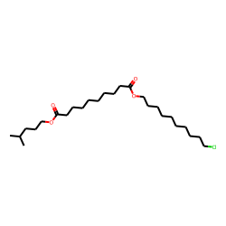 Sebacic acid, 10-chlorodecyl isohexyl ester