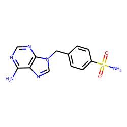 p-Toluenesulfonamide, alpha-9H-adenin-9-yl-