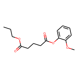 Glutaric acid, 2-methoxyphenyl propyl ester