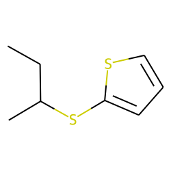 Thiophene, 2-(1-methylpropyl)thio