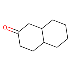 2(1H)-Naphthalenone, octahydro-, trans-