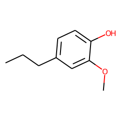Phenol, 2-methoxy-4-propyl-