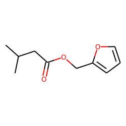 Butanoic acid, 3-methyl-, 2-furanylmethyl ester