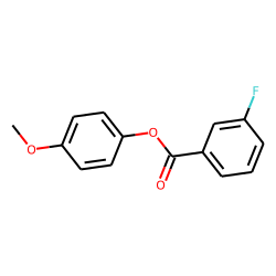 3-Fluorobenzoic acid, 4-methoxyphenyl ester