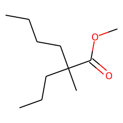Hexanoic acid, 2-methyl-2-propyl-, methyl ester