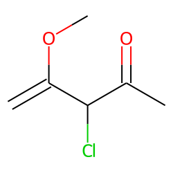 3-Chloro-2-methoxy-4-oxo-1-pentene