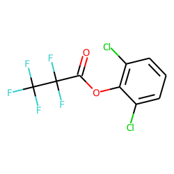 2,6-Dichlorophenol, pentafluoropropionate