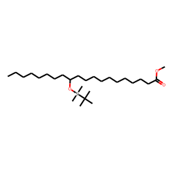 12-Hydroxy-arachidic, methyl ester, tBDMS ether