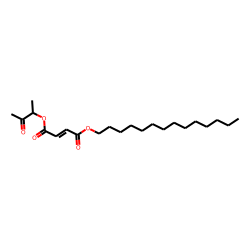 Fumaric acid, 3-oxobut-2-yl tetradecyl ester