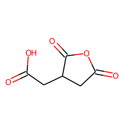 Propanetricarboxylic acid, 1,2,3-, cyclic 1,2-anhydride