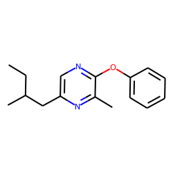 3-methyl-5-(2-methylbutyl)-2-phenoxypyrazine