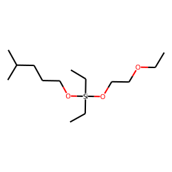 Silane, diethyl(2-ethoxyethyloxy)isohexyloxy-