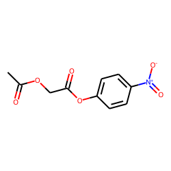 Acetoxyacetic acid, 4-nitrophenyl ester