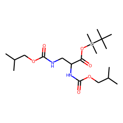 2,3-Diaminopropionic acid, N-isoBOC TBDMS