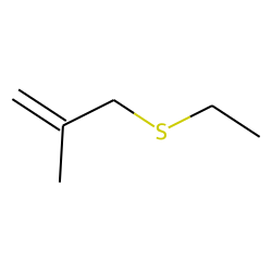 3-Ethylthio-2-methyl-1-propene