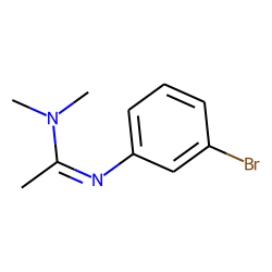 N'-(3-bromo-phenyl)-N,N-dimethyl-acetamidine