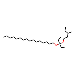 Silane, diethylhexadecyloxy(3-methylpentyloxy)-