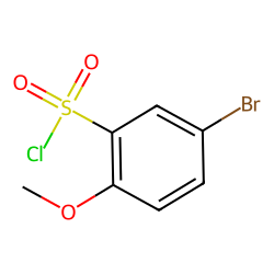 5-Bromo-2-methoxybenzenesulphonyl chloride