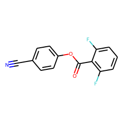 2,6-Difluorobenzoic acid, 4-cyanophenyl ester