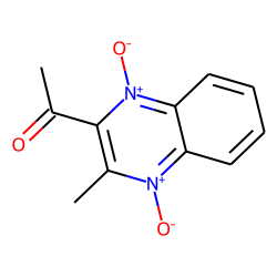2-Methyl-3-acetyl-quinoxaline 1,4-dioxide