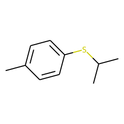 Benzene, 1-methyl-4-[(1-methylethyl)thio]-