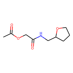 Acetamide, N-tetrahydrofurfuryl-2-acetoxy-