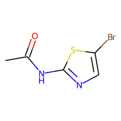 Thiazole, 2-acetamido-5-bromo-