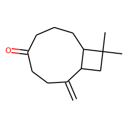 4-Desmethyl caryophylla-8(14)-en-5-one