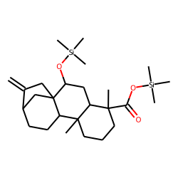 7«beta»-Hydroxy kaurenoic acid, TMS