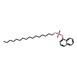 Silane, dimethyl(2-naphthoxy)hexadecyloxy-