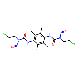 Urea, 1,1'-(2,3,5,6-tetramethyl-p-phenylene)bis[3-(2-chloroethyl)-3-nitroso]-